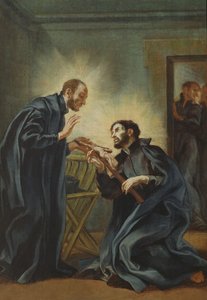 Sankt Ignatius af Loyola sender Sankt Frans Xavier til Indien