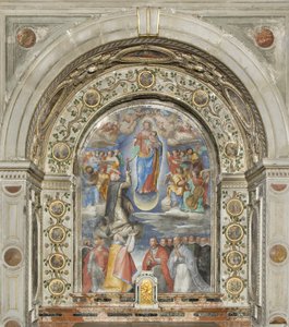 Vor Frue af rosenkransen, ca. 1615 af Giovanni Battista Maganza