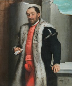Portræt af Antonio Navagero af Giovanni Battista Moroni