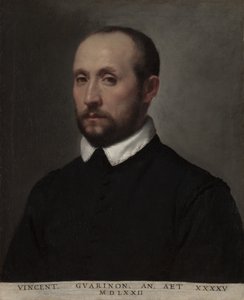 Portræt af Vincenzo Guarignoni, ca. 1572. af Giovanni Battista Moroni