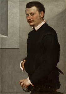 Portræt af en mand, c.1520-24 af Giovanni Battista Moroni