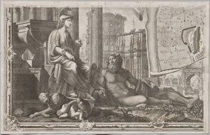Nyt kort over Rom bragt frem i lyset af Giambattista Nolli i året MDCCXLVII, kendt som La Pianta Grande di Roma