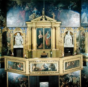 Udsigt over orglet, 1615 af Giovanni Battista Novello