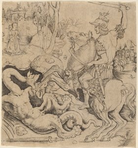 Sankt Georg og dragen af Giovanni Battista Palumba
