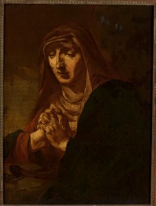 Den smertefulde Jomfru Maria af Giovanni Battista Piazzetta
