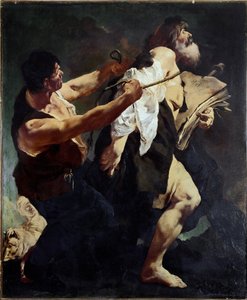 Saint James the Major er Train to the Martyr (olie på lærred af Giovanni Battista Piazzetta
