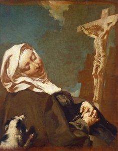 Saint Margaret of Cortona, 1737.