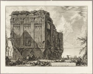 Det gamle tempel, der almindeligvis kaldes Sundhedens Tempel på Via d
