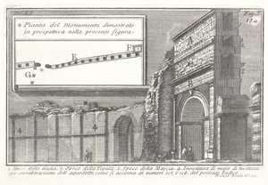 Akvædukten af ​​Acqua Giulia, Speco della Giulia af Giovanni Battista Piranesi