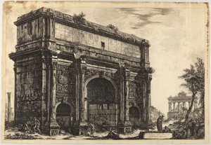 Septimius Severus-buen af Giovanni Battista Piranesi
