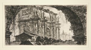 Konstantinbuen i Rom, fra nogle udsigter over triumfbuer og andre monumenter af Giovanni Battista Piranesi