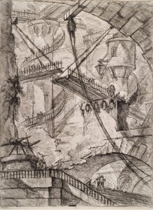 Opfindelsens fængsler af Giovanni-Battista Piranesi