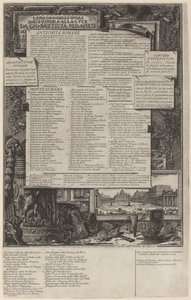 Katalog over værker af Giovanni Battista Piranesi
