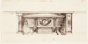 Design til en Alter Mensa af Giovanni-Battista Piranesi