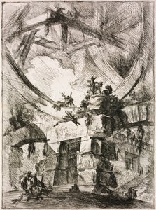 Fra serien The Imaginary Prisons Le Carceri dInvenzione af Giovanni Battista Piranesi