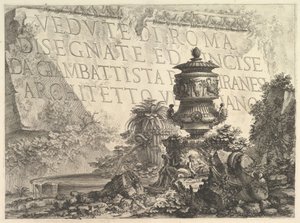 Frontispice titelblad, 1748. af Giovanni Battista Piranesi
