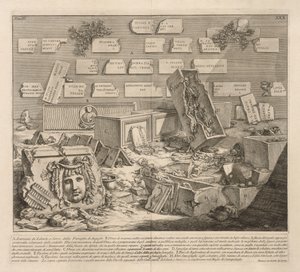 Inskriptioner af Liberti og Servi af Giovanni-Battista Piranesi