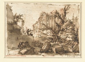 romerske ruiner af Giovanni Battista Piranesi