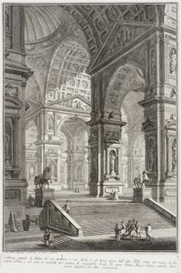 Skulpturgalleri af Giovanni Battista Piranesi