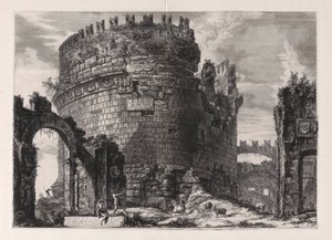 Cecilia Metellas grav af Giovanni-Battista Piranesi