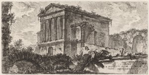 Clitumno-templet mellem Foligno og Spoletti af Giovanni Battista Piranesi