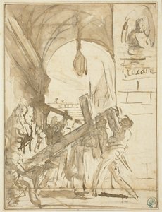 Bærelsen af korset af Giovanni Battista Piranesi