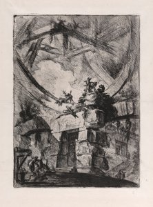 The Giant Wheel, plade 9 fra Carceri d af Giovanni-Battista Piranesi