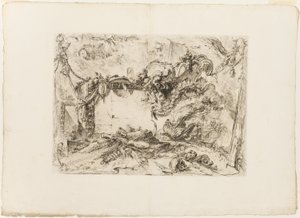 Den monumentale tablet af Giovanni Battista Piranesi