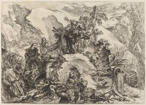 Skeletterne af Giovanni Battista Piranesi