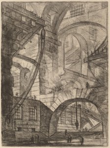 Den rygende brand af Giovanni Battista Piranesi