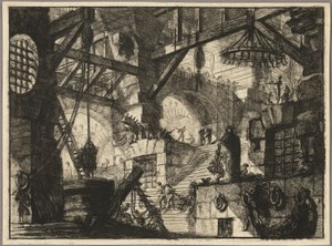 The Well, plade 13 fra Imaginary Prisons af Giovanni Battista Piranesi