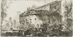 Scipios grav, plade 18 fra nogle udsigter over triumfbuer og andre buer af Giovanni Battista Piranesi