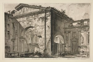 Udsigt over af Giovanni-Battista Piranesi
