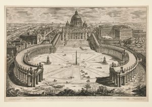 Udsigt over af Giovanni-Battista Piranesi