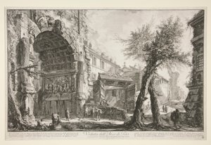 Udsigt over af Giovanni-Battista Piranesi