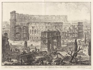 Udsigt over af Giovanni Battista Piranesi