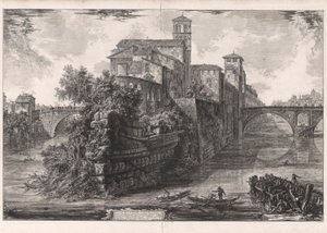 Udsigt over af Giovanni-Battista Piranesi