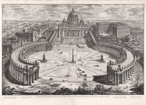 Udsigt over af Giovanni-Battista Piranesi
