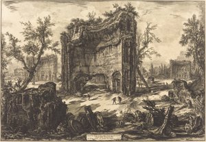 Udsigt ... af Titus-badene af Giovanni Battista Piranesi