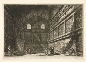 Indvendigt billede af af Giovanni Battista Piranesi
