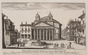 Ansicht des Pantheon, ca. 1778-92 (Radierung)