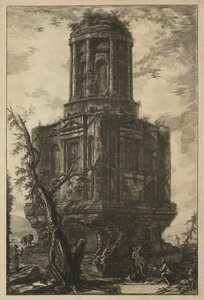 Udsigt over Rom: Graven, kaldet La Connocchia, 1776. af Giovanni Battista Piranesi