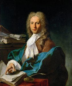 Rokoko: Portræt af en matematiker par Pittoni, Giovan Battista (1687-1767), ca. 1740. Olie på lærred, 93x81. Kunsthistorisk museum, Vienne af Giovanni Battista Pittoni