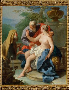 Susannah og de ældre ... af Giovanni Battista Pittoni