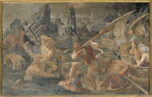 Nauplius hævn af Giovanni Battista Rosso Fiorentino
