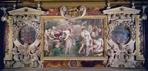 The Fountain of Youth, detalje af dekorativt skema i Francis I