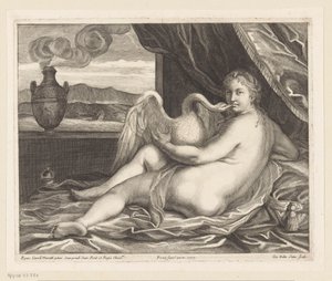 Leda og svanen af Giovanni Battista Sintes