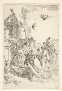 Anbetung der Heiligen Drei Könige von Giovanni-Battista Tiepolo
