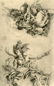 Amerika, 1753, 1928 af Giovanni Battista Tiepolo