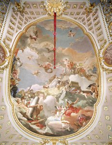 Apoteose af det spanske monarki af Giovanni Battista Tiepolo